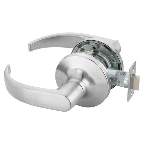 Yale Commercial Passage Pacific Beach Lever Grade 1 Cylindrical Lock, 693 Latch, and 497-114 Strike US26D 626 PB5401LN626 - main